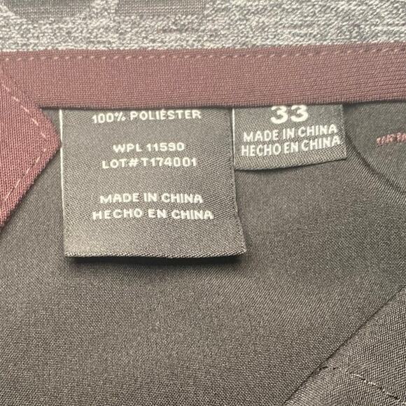 Ultra Flex - NWT - Burgundy Mens Pants - Size 33 - Picture 10 of 10